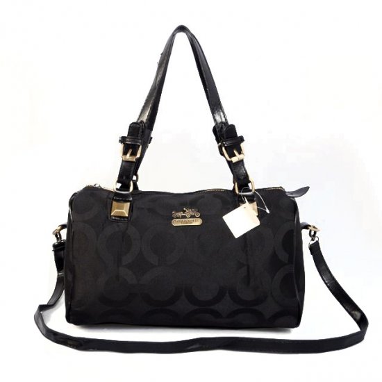 Coach In Monogram Medium Black Luggage Bags CBS | Coach Outlet Canada - Click Image to Close